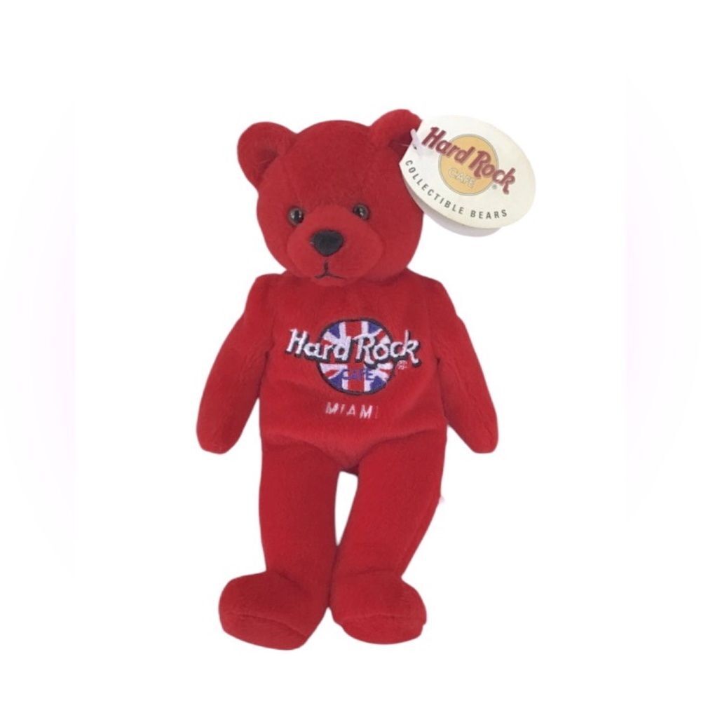 Hard Rock Cafe Miami Beanie Bear